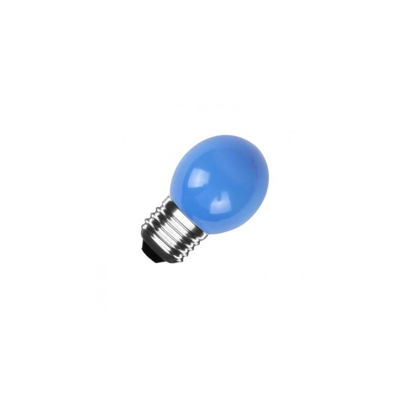 Pack 4st LED Lampen E27 3W 300 lm G45 Blauw