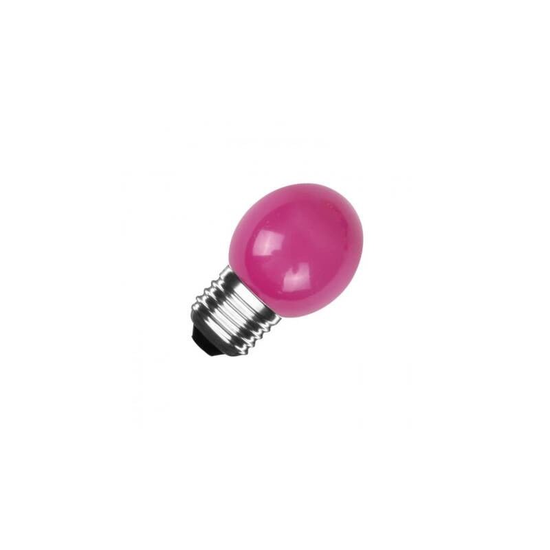 Pack 4St LED Lampen E27 3W 300 lm G45 Roze - VerlichtWonen
