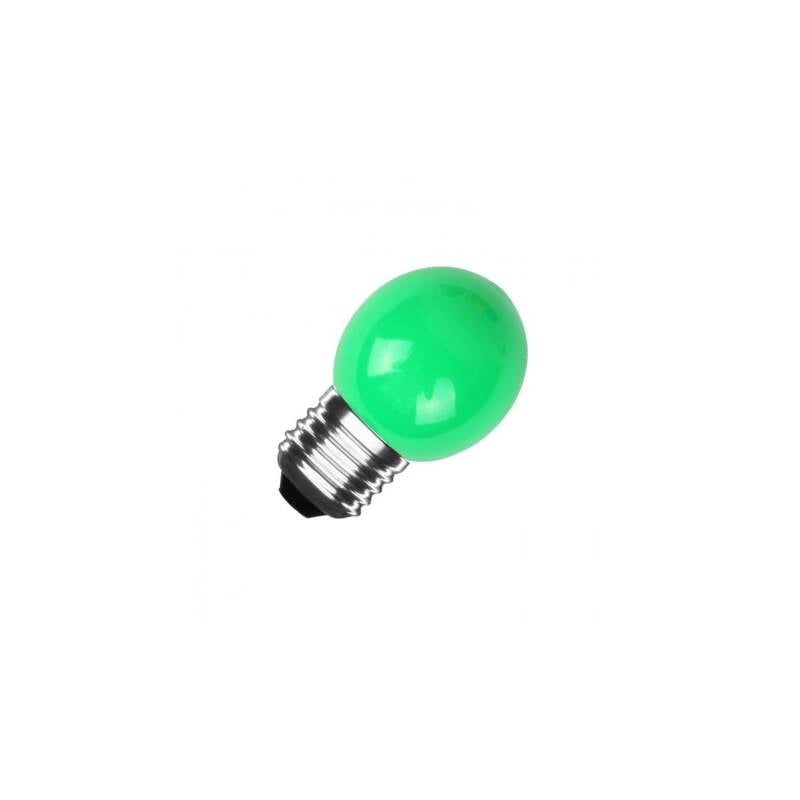 Pack 4st LED Lampen E27 3W 300 lm G45 Groen