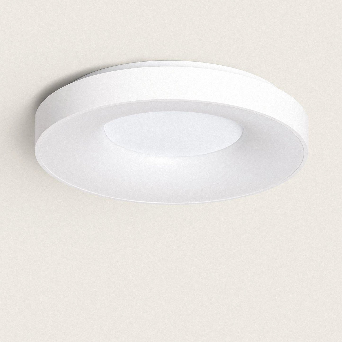 VerlichtWonen Plafondlamp LED 24W Rond Metal Design CCT