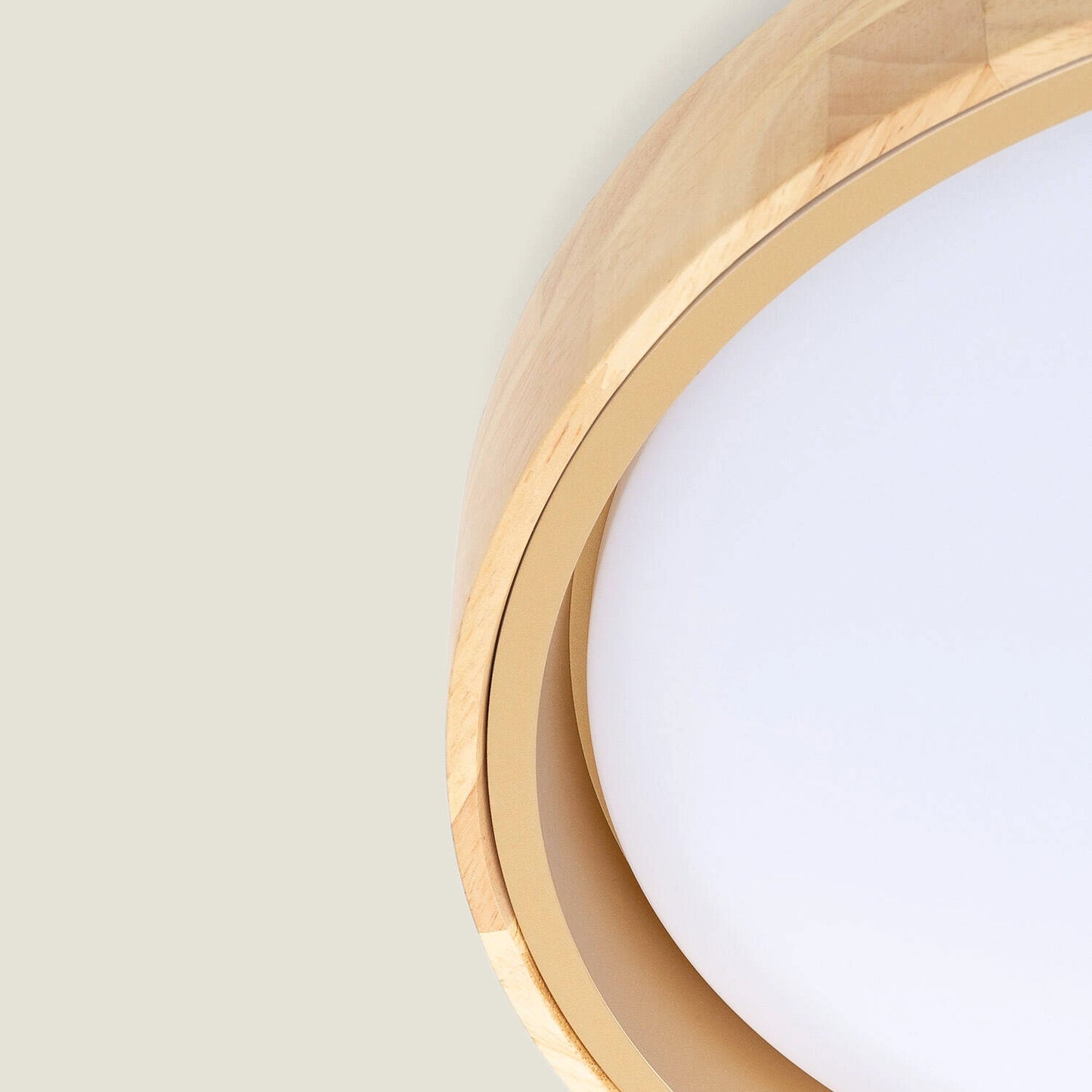 VerlichtWonen Plafondlamp LED 24W Circulair Metal Ø400 mm