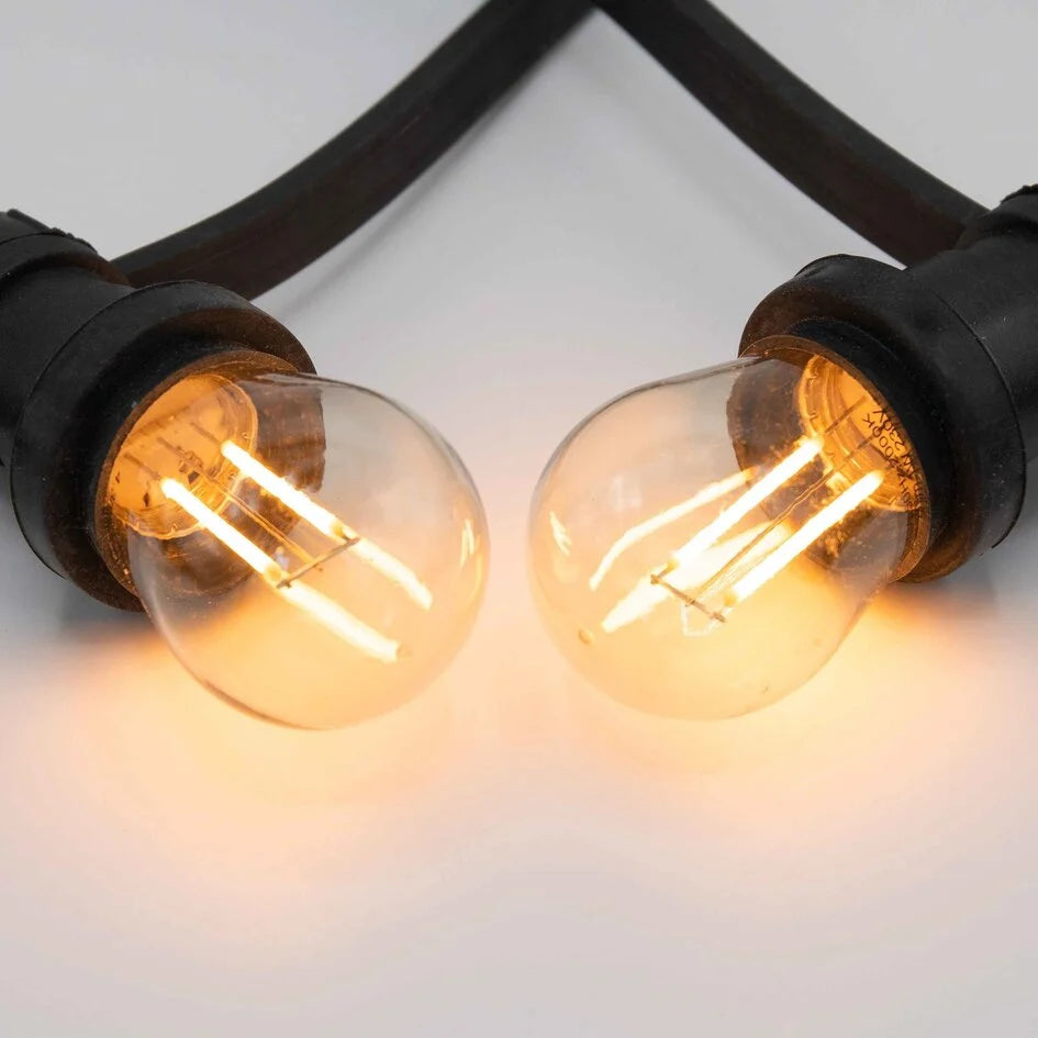 VerlichtWonen warm witte LED lampen met dubbele filament