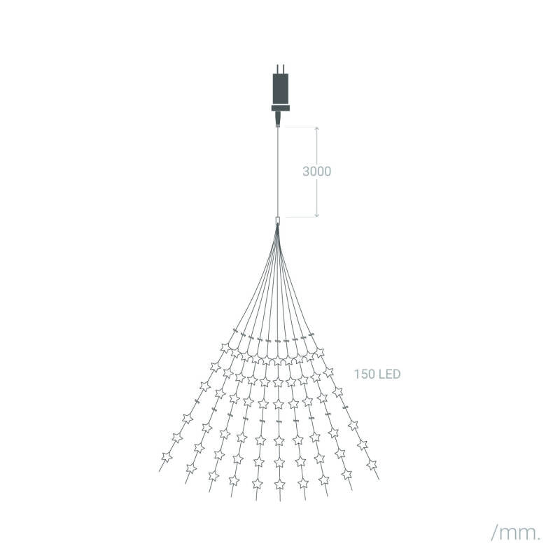 VerlichtWonen LED Slinger Fireflies 1,4 m Almonte - VerlichtWonen