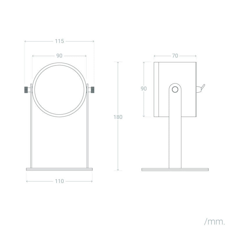 VerlichtWonen Tafel lamp Draagbaar Oplaadbaar Metal Devon - VerlichtWonen