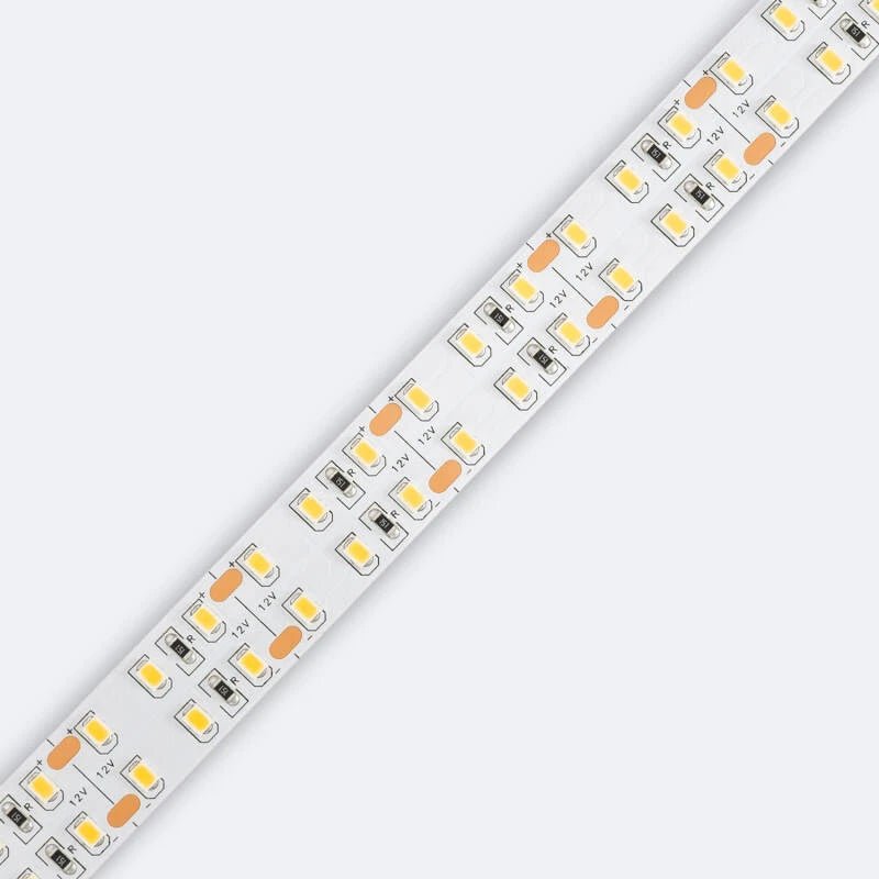 VerlichtWonen Led Strip 12V SMD 204 LED/m 5m 17.5W/m 1700lm/m - VerlichtWonen