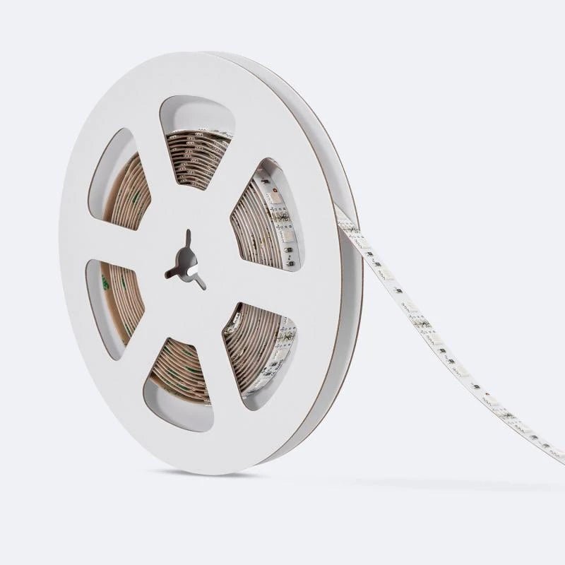VerlichtWonen Led Strip 12V RGB SMD 60 LED/m 5m 9W/m - VerlichtWonen