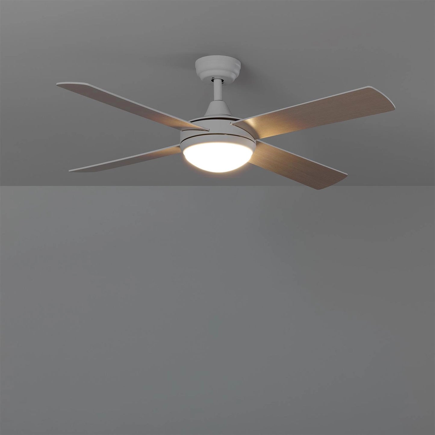 VerlichtWonen Stille plafondventilator Ligurië 132cm - VerlichtWonen