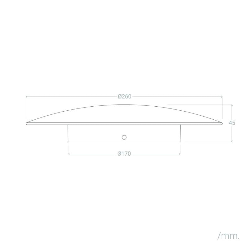 VerlichtWonen Wandlamp Wit Aaron