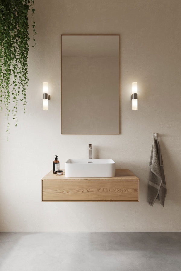 Doppelte Badezimmerlampe Tangens