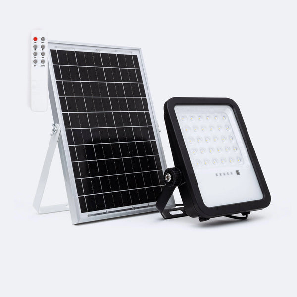 VerlichtWonen Schijnwerper Solar Outdoor IP65 met Afstandsbediening Coripa - VerlichtWonen