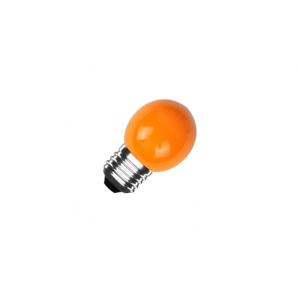Pack 4st LED Lampen E27 3W 300 lm G45 Oranje - VerlichtWonen