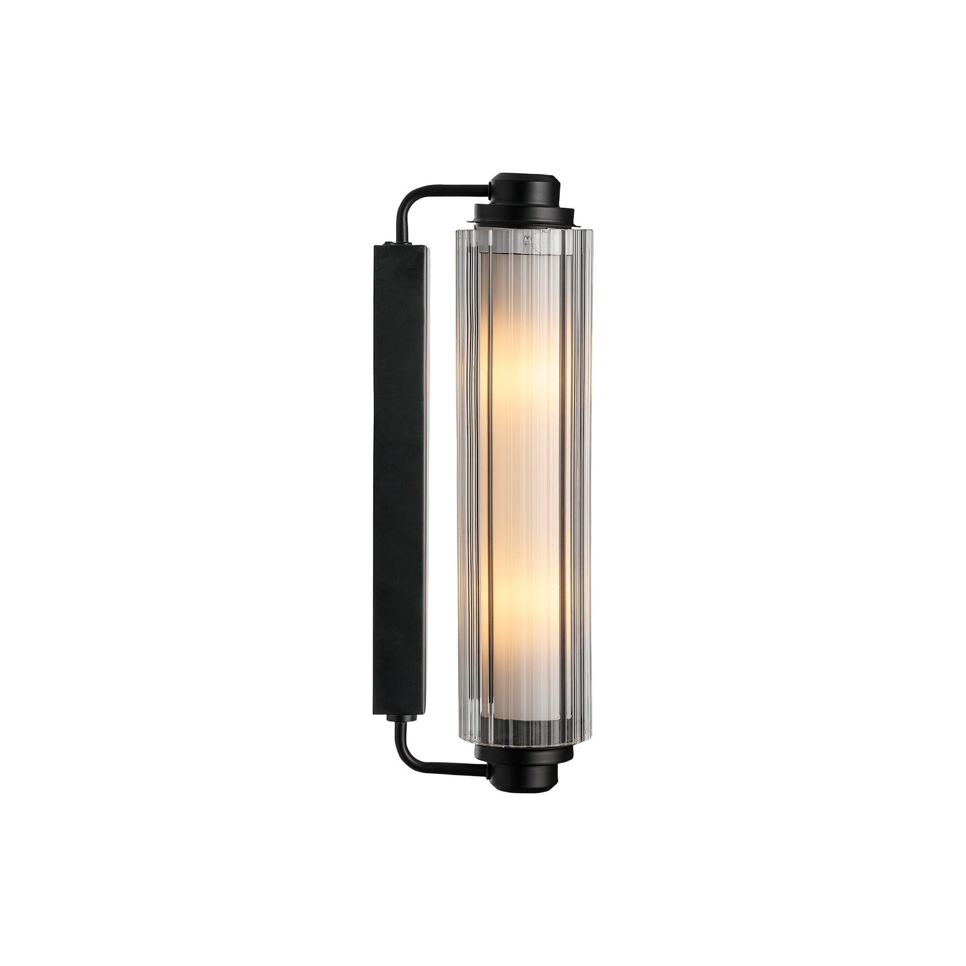 Nimal Double Wall light Black / Brass - VerlichtWonen