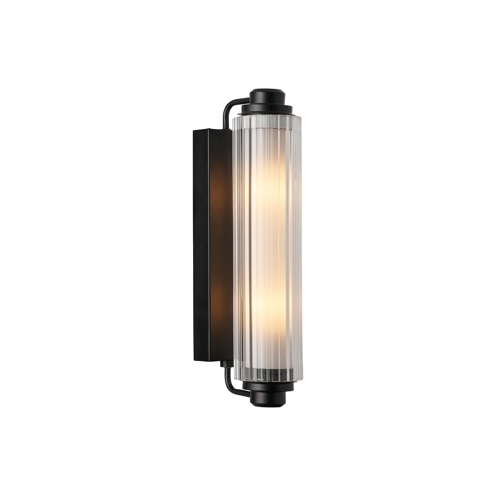 Nimal Double Wall light Black / Brass - VerlichtWonen