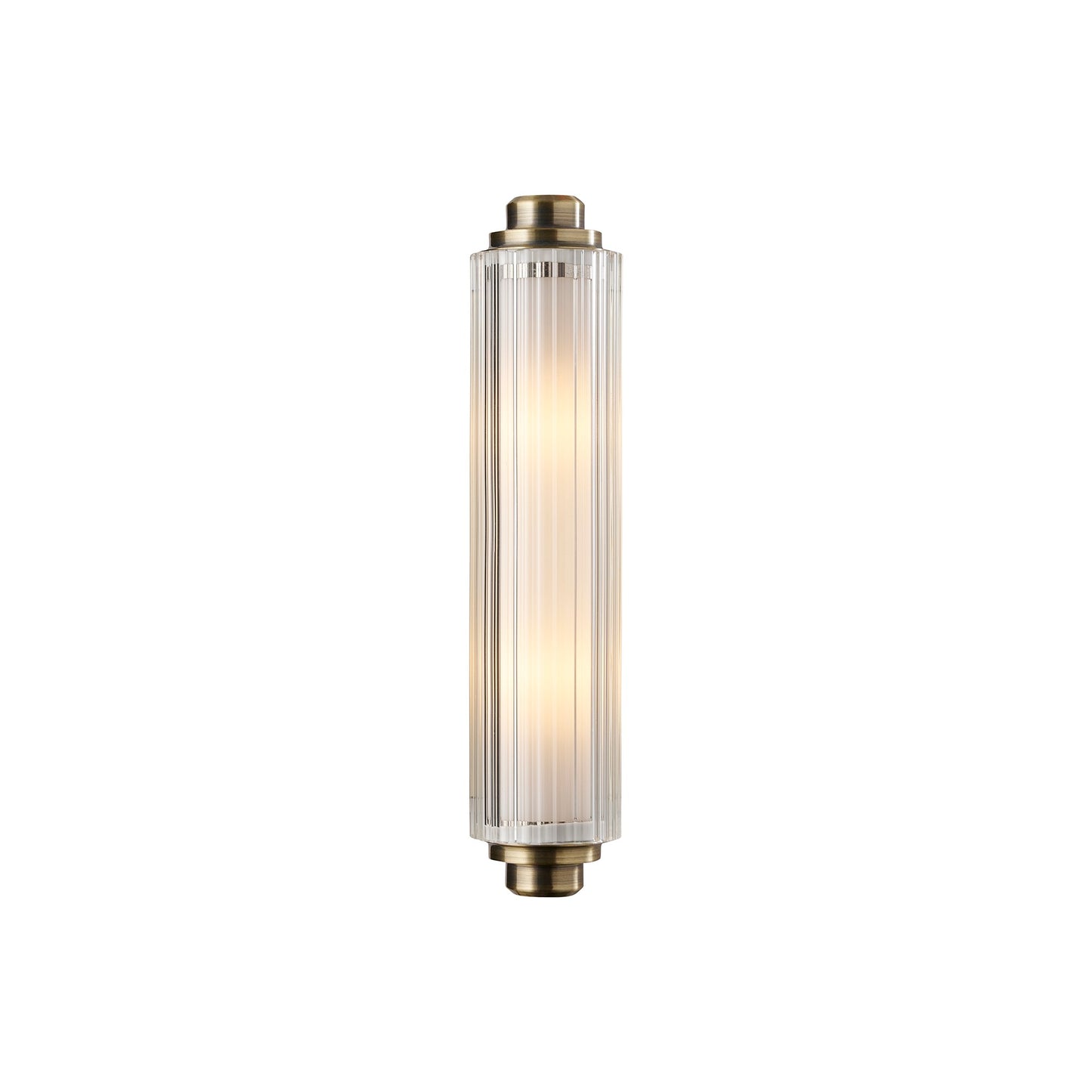 Nimal Double Wall light Black / Brass - VerlichtWonen