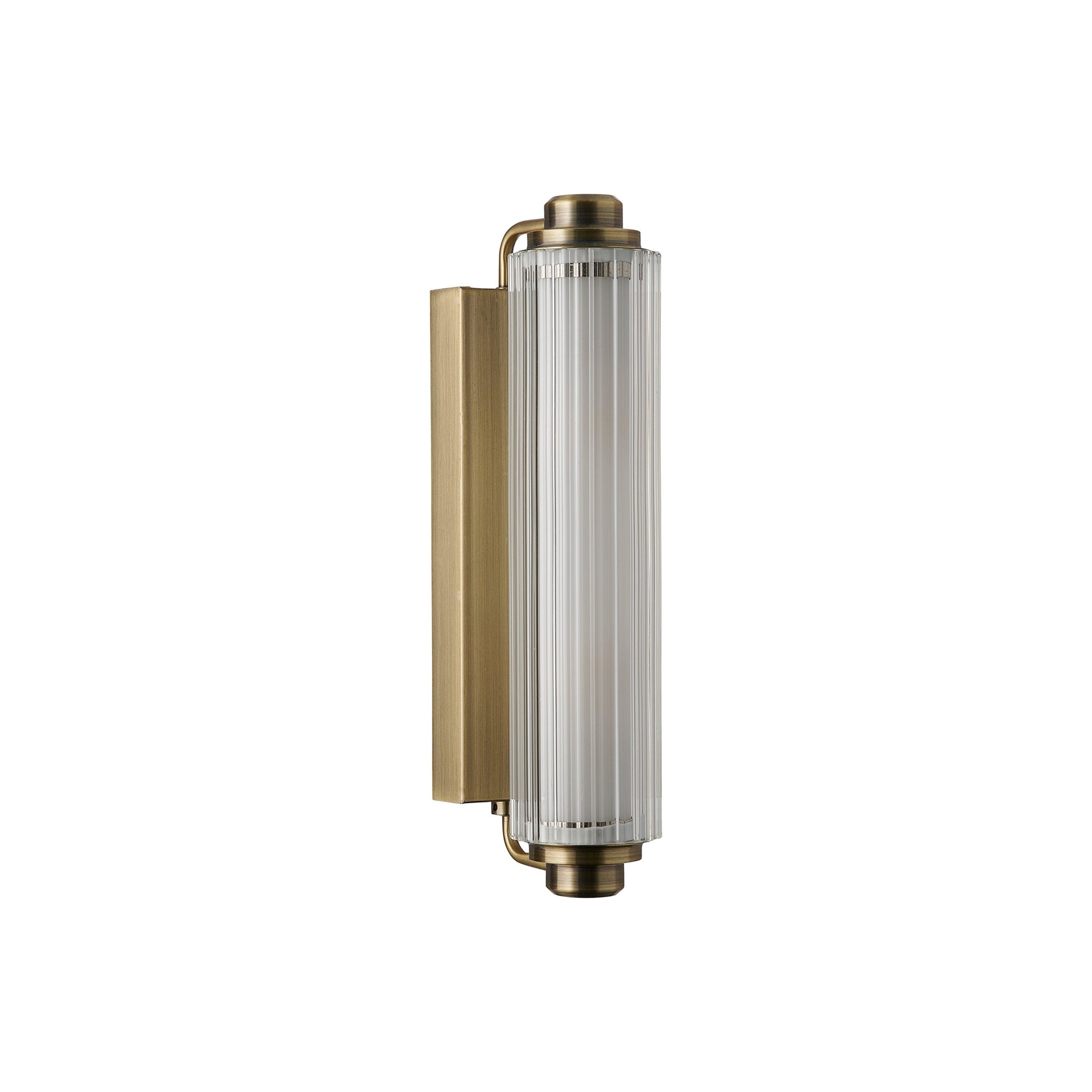 Nimal Double Wall light Black / Brass - VerlichtWonen