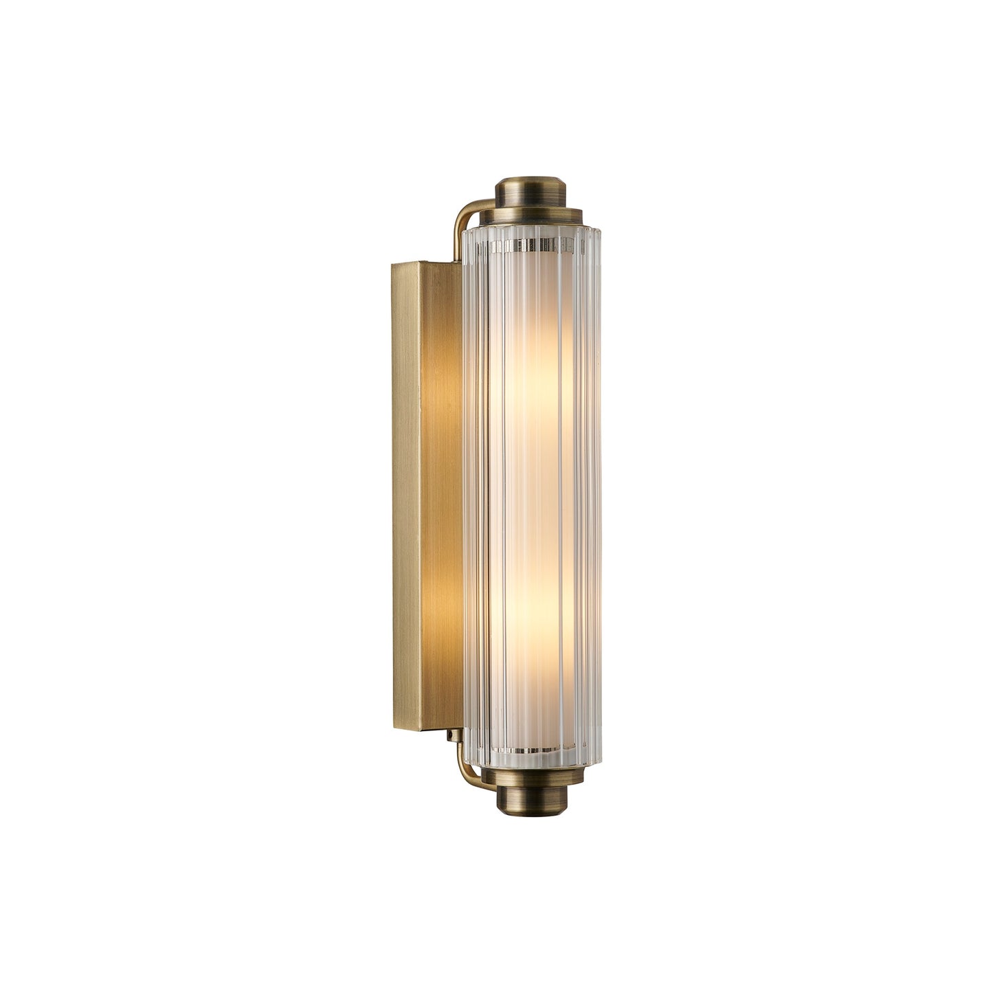 Nimal Double Wall light Black / Brass