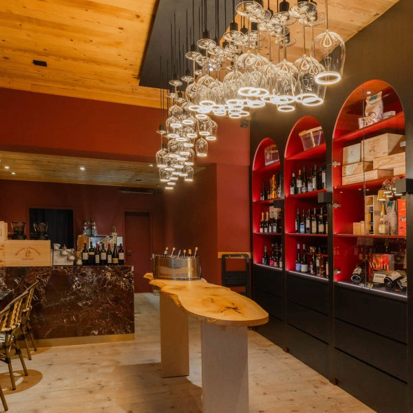 VerlichtWonen LED Floating rodewijnglas helder | E27 | 5 W (42 W) | 500 lm | 2.200 K