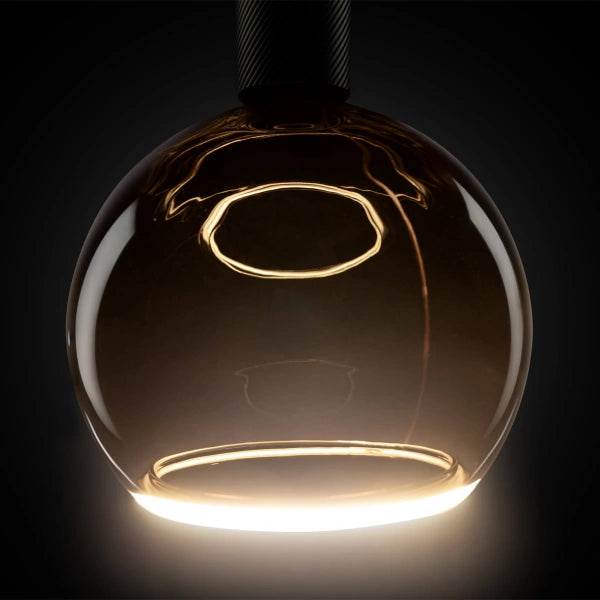 VerlichtWonen LED Floating billard globe Ø200 zwart | E27 | 4 W (24 W) | 240 lm | 2.200 K