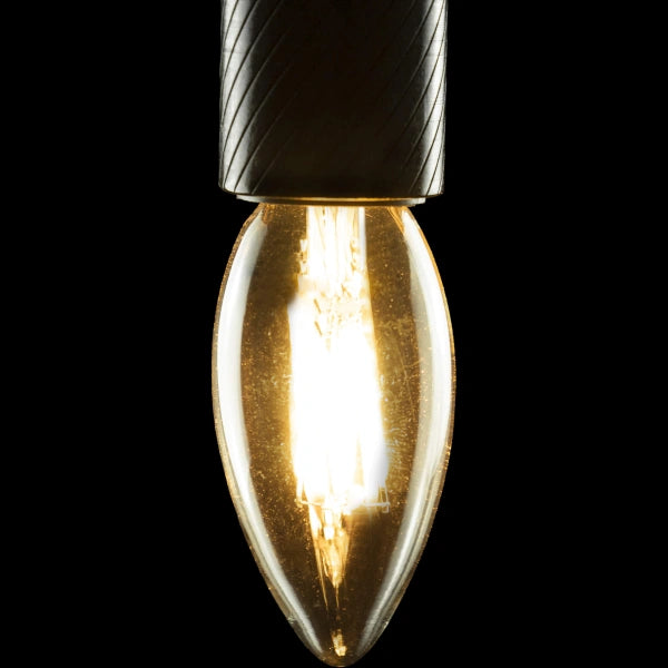 VerlichtWonen LED kaarslamp 24V - E14 - 3 W (22 W) - 210 lm - 2.000–2.700 K