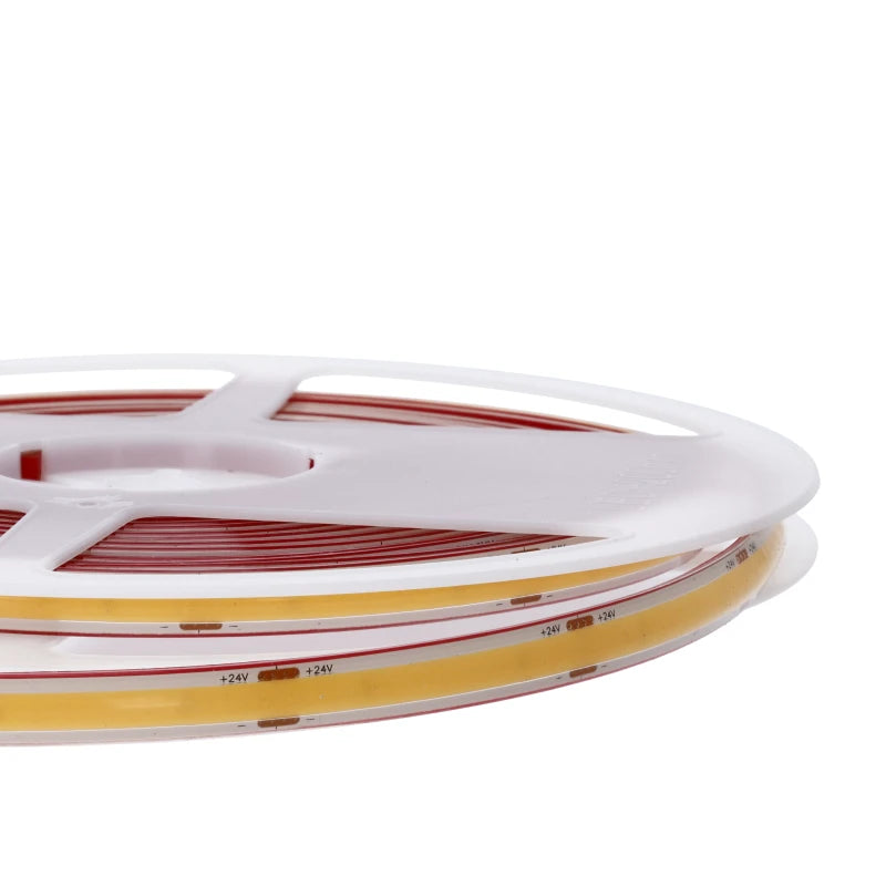 VerlichtWonen LEDSTRIP | VRIJ KNIPBAAR | 24V | IP65 | 5M | 10W/M | 3000K