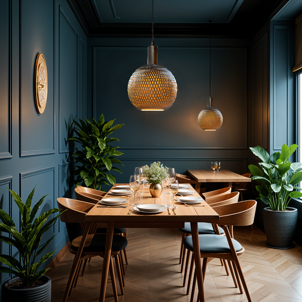 LED Floating Globe 300 Bronze Bamboo 30cm 6 W | 330 lm | 2200 K | CRI +90