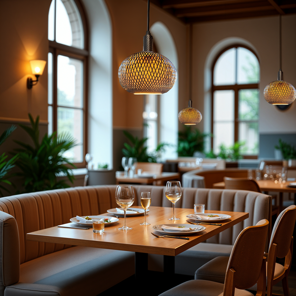 LED Floating Oval 300 Bronze Bamboo 30cm 6 W | 330 lm | 2200 K | CRI +90