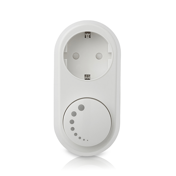 LED-Steckdosen-Dimmer | 0-100W | Phasenabschaltung (RC)