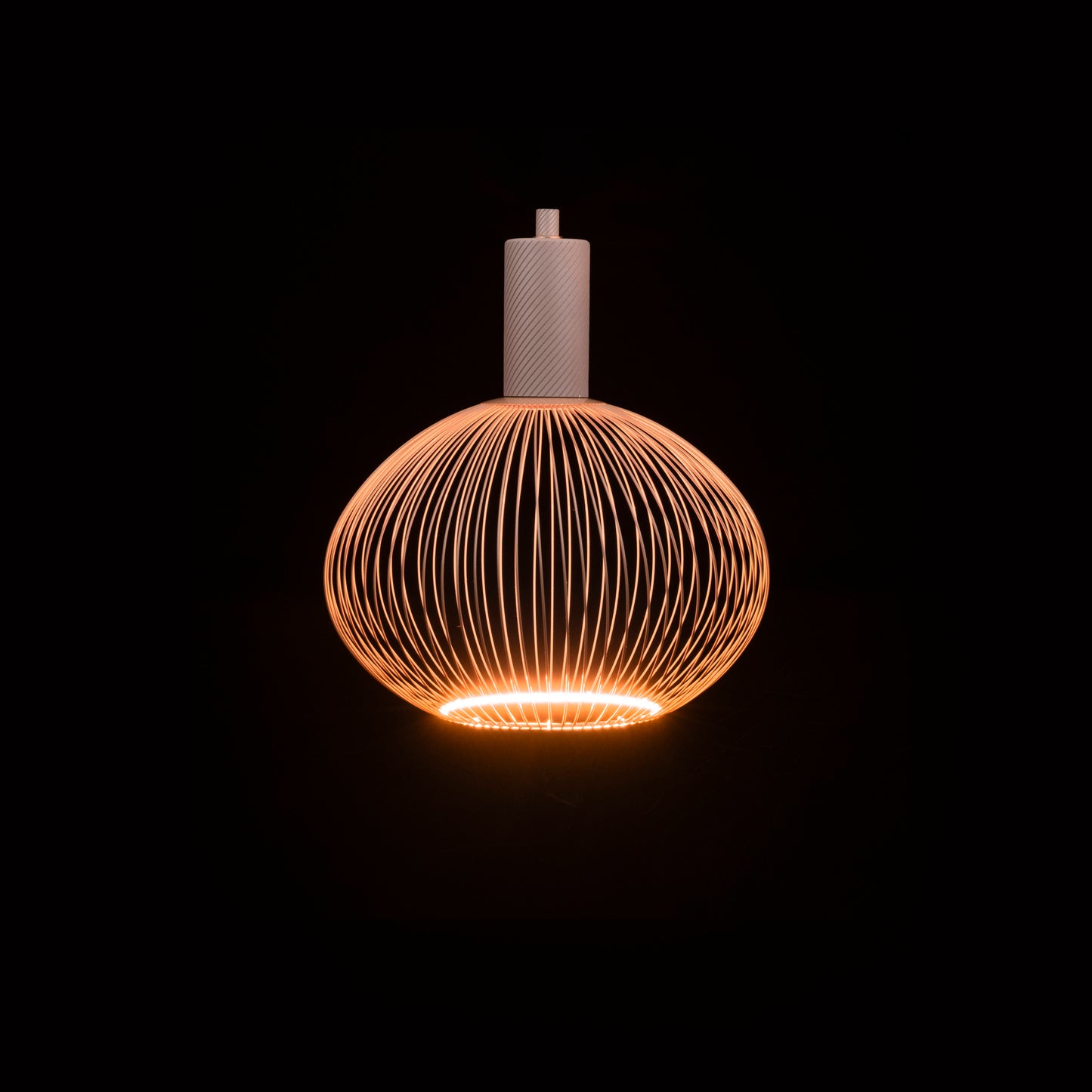 LED Floating Oval 300 Desert Sand Metal Filo 30cm 6 W | 330 lm | 2200 K | CRI +90