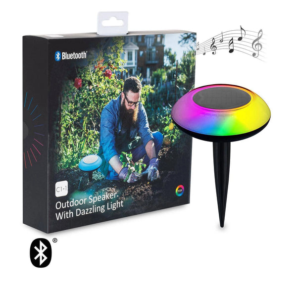 VerlichtWonen Bluetooth Speaker met RGBW LED lamp Colomera - VerlichtWonen