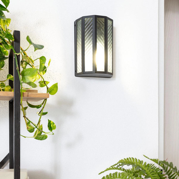 VerlichtWonen Wandlamp Outdoor van Glas Harrison - VerlichtWonen