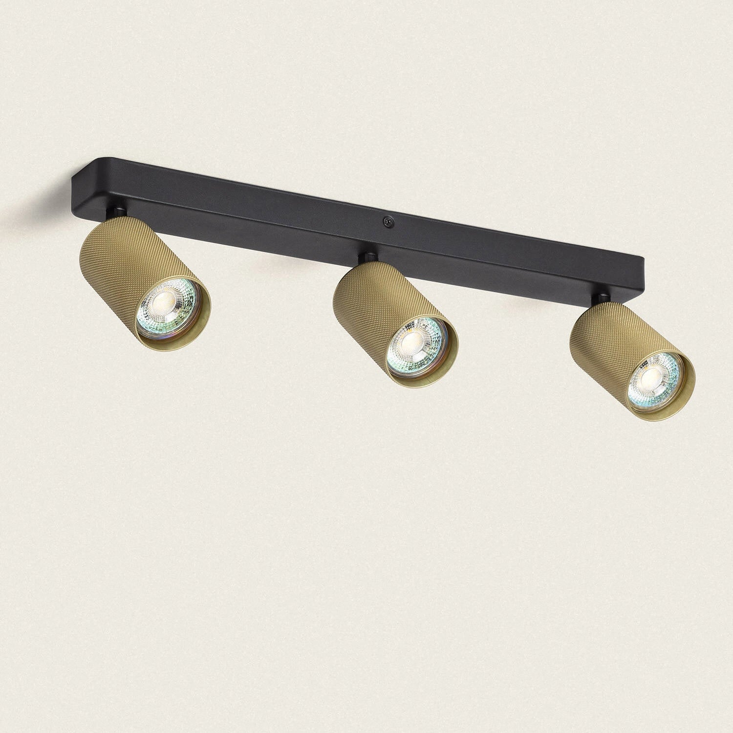 VerlichtWonen Plafondlamp Aluminium 3 Spots - 4 kleuren - VerlichtWonen