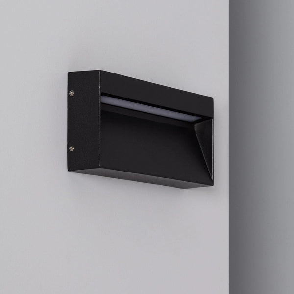 VerlichtWonen Wandlamp Outdoor Cannes Zwart - VerlichtWonen