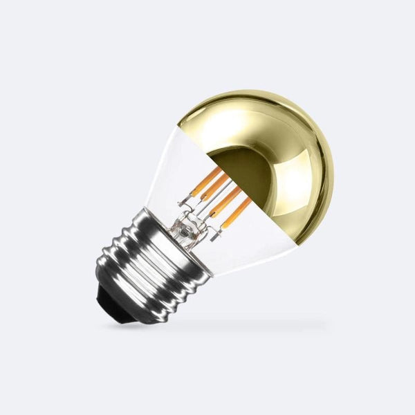 LED Lamp Filament E27 4W 400 lm G45 Goud Reflect - VerlichtWonen