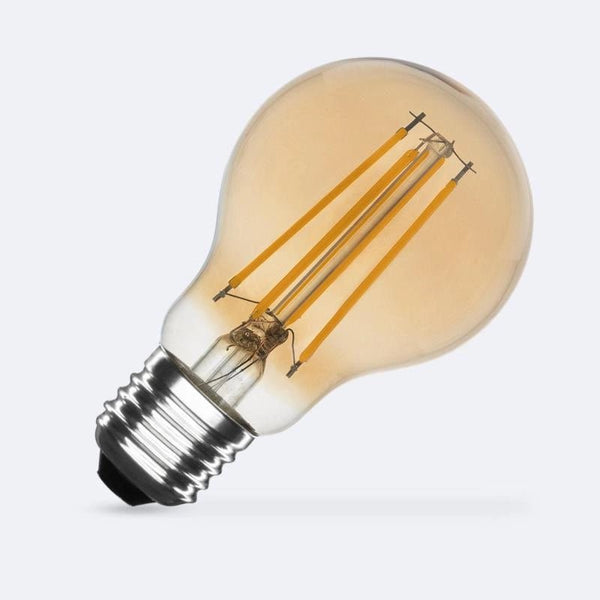 LED Lamp Filament E27 8W 720 lm A60 Gold - VerlichtWonen
