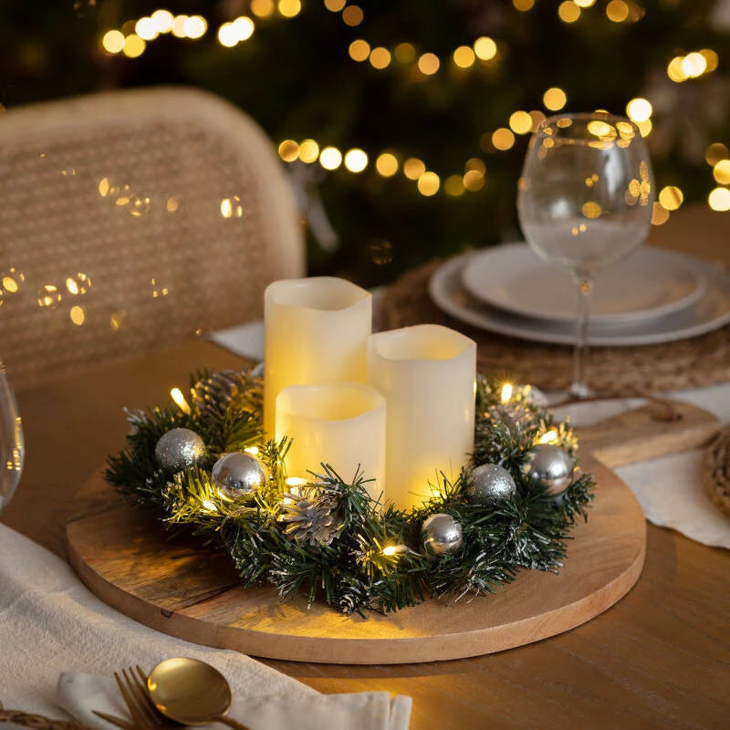 LED kerstkrans