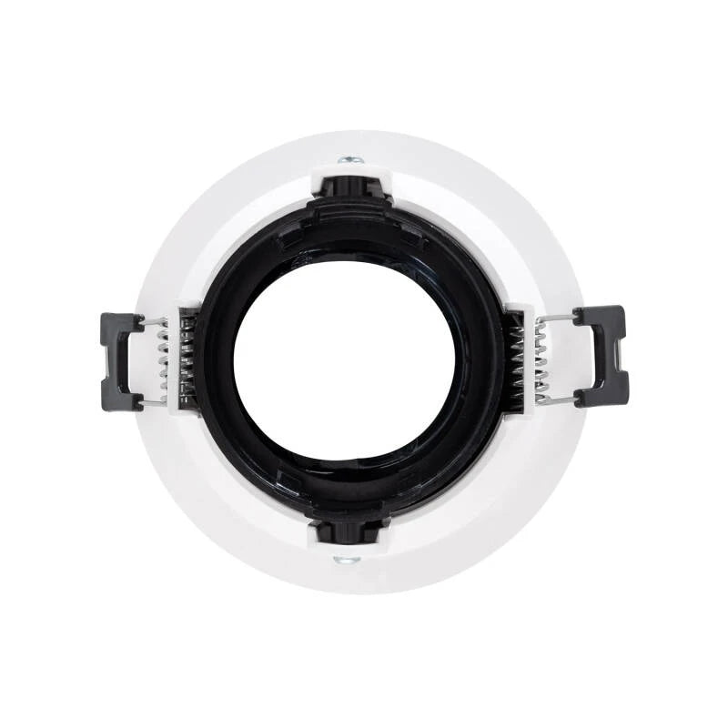 Downlight konische GU10 6W zaagmaat Ø 75 mm PC Galvanized - VerlichtWonen