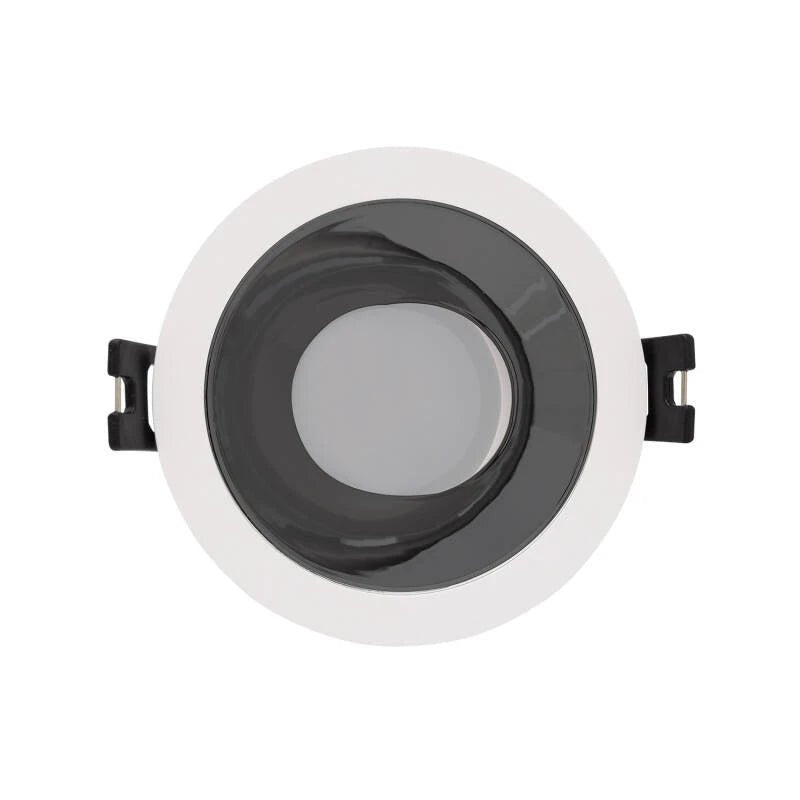 Downlight konische GU10 6W zaagmaat Ø 75 mm PC Galvanized - VerlichtWonen
