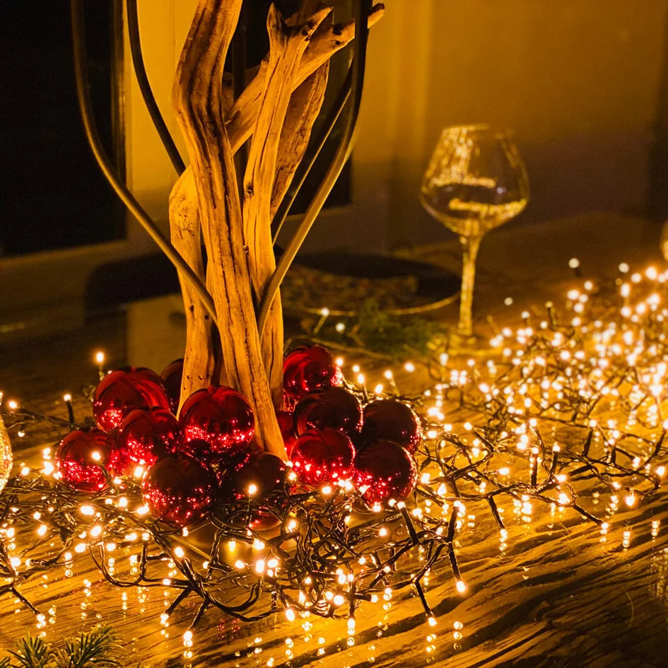 Kerstverlichting- warm licht - 15 meter met 300 lampjes
