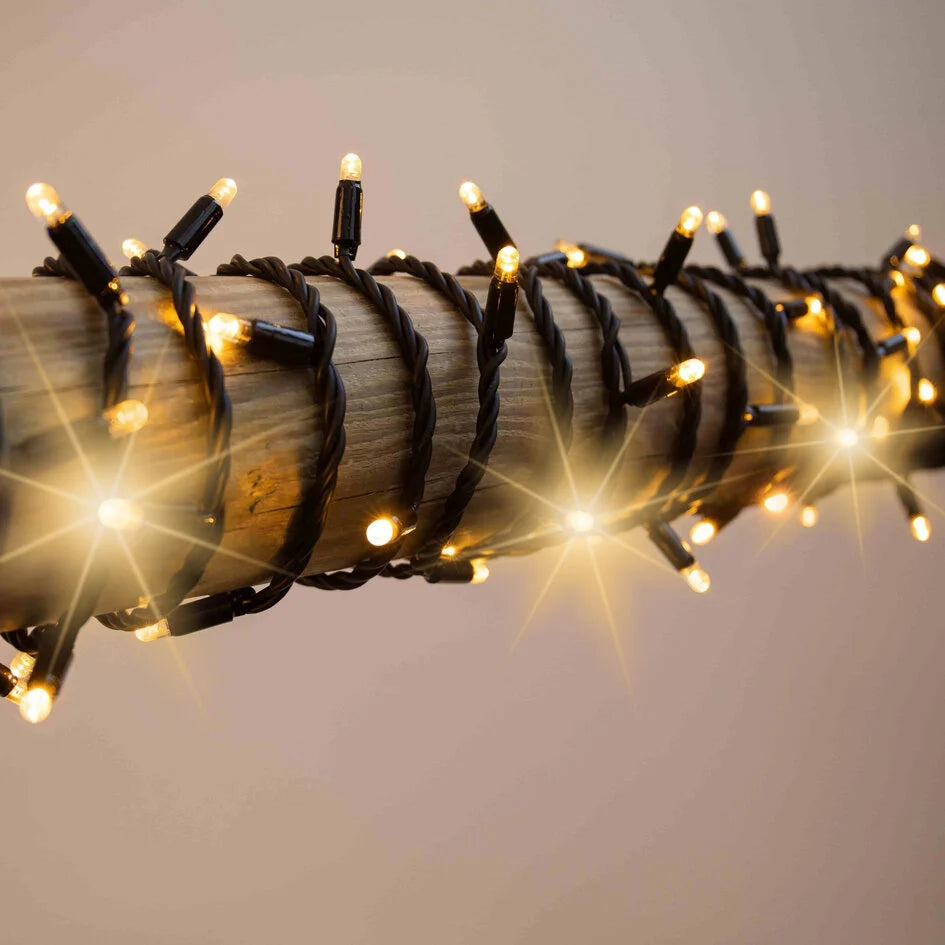Kerstverlichting - warm licht met twinkel - vanaf 10 meter