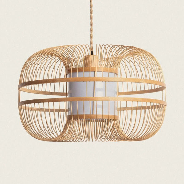 VerlichtWonen Hanglamp Bamboe Ofelia - VerlichtWonen
