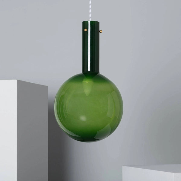 VerlichtWonen Hanglamp Glas Aceituna