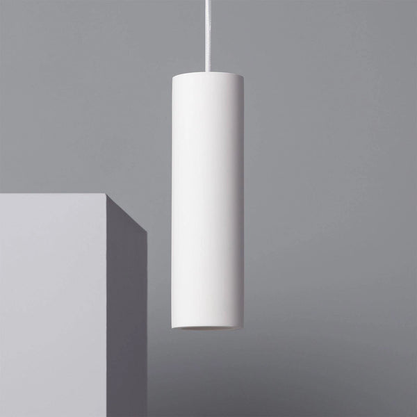 VerlichtWonen Hanglamp van Gips Slim - VerlichtWonen