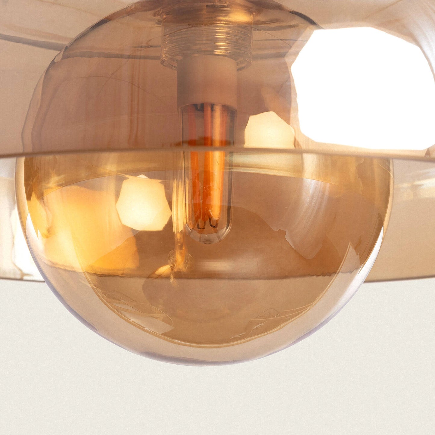 VerlichtWonen Stijlvolle Hanglamp van Metaal en Glas