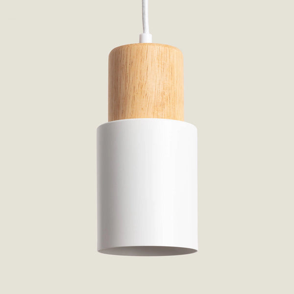 VerlichtWonen Hanglamp Metaal en Hout Kiddy - VerlichtWonen
