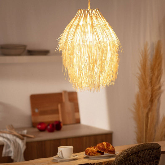 VerlichtWonen Hanglamp Rotan Kathmandu