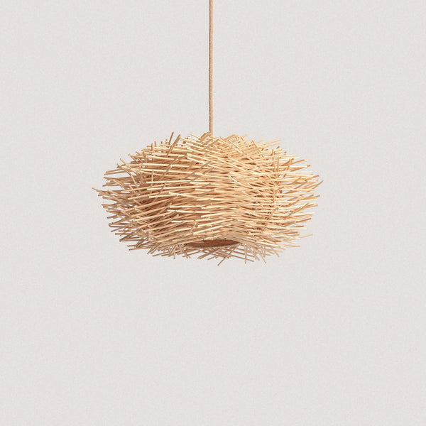 VerlichtWonen Hanglamp Rotan Nulia