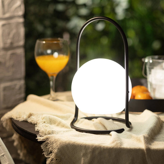 VerlichtWonen Tafellamp Outdoor LED Metaal met USB oplaadbaar Duisburg