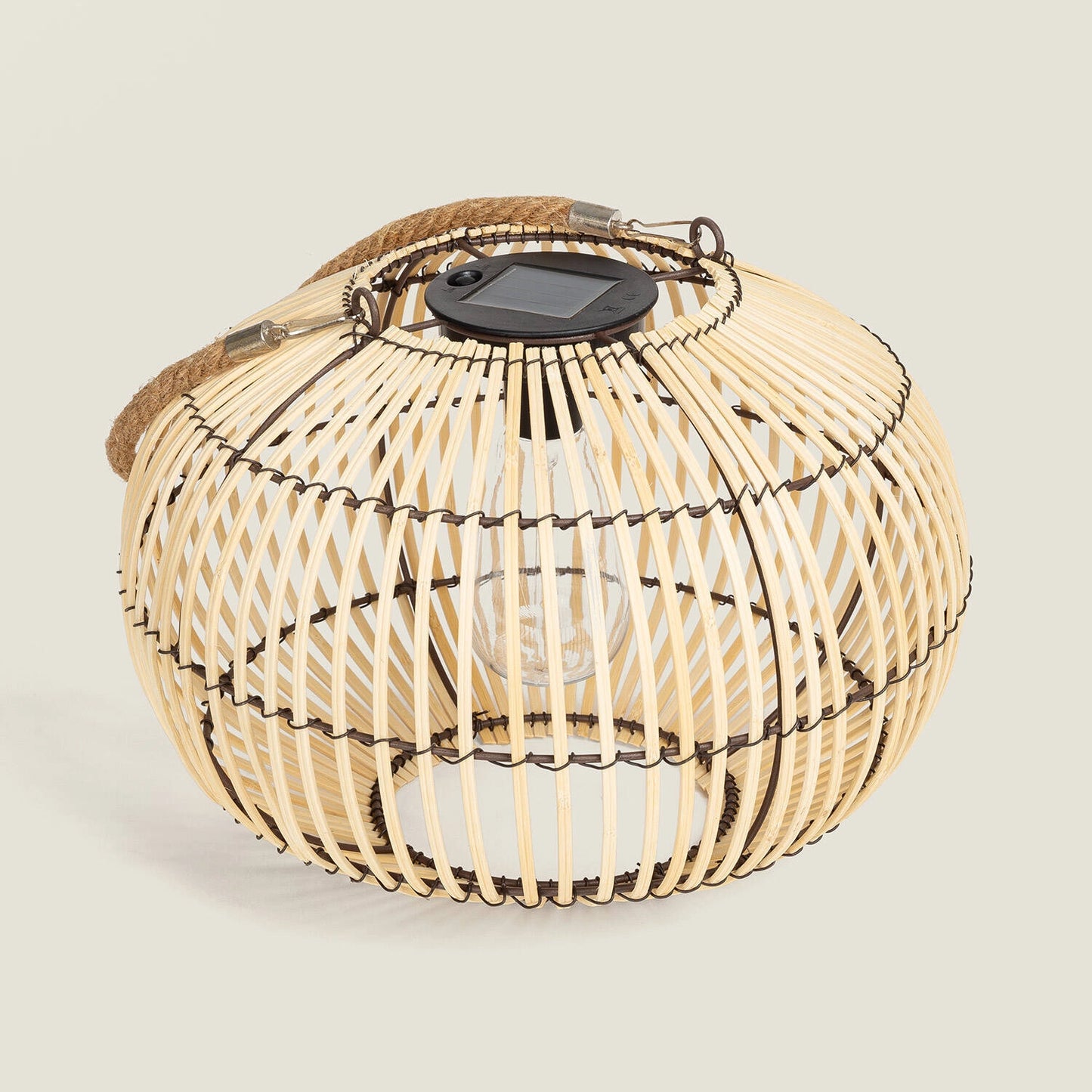 VerlichtWonen Tafellamp Outdoor Solar LED van Rotan Sackville