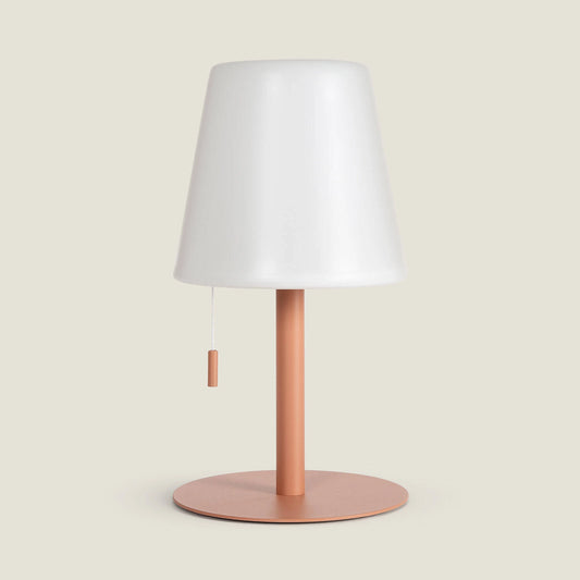 VerlichtWonen Tafellamp Outdoor Aluminium Oplaadbaar Luckau