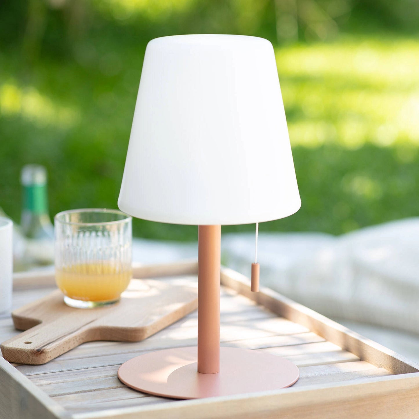 VerlichtWonen Tafellamp Outdoor Aluminium Oplaadbaar Luckau